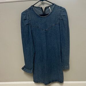 Free People Light Blue Denim dress